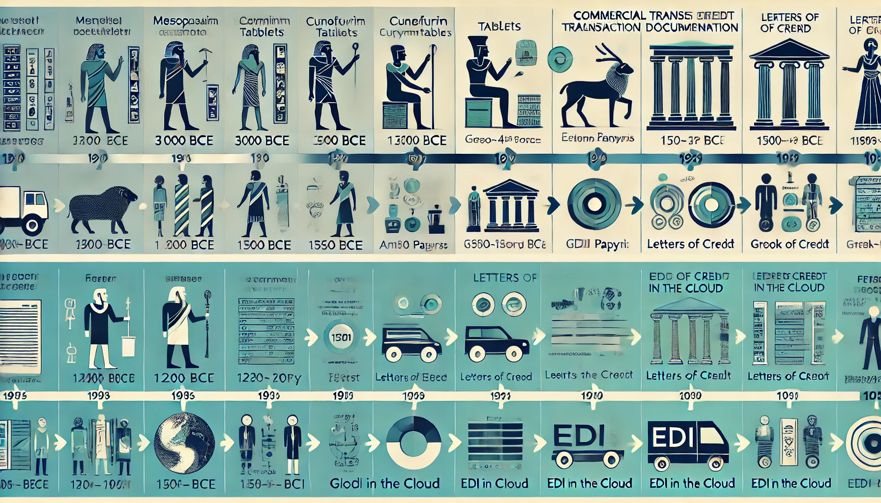 História Do EDI (Electronic Data Interchange)